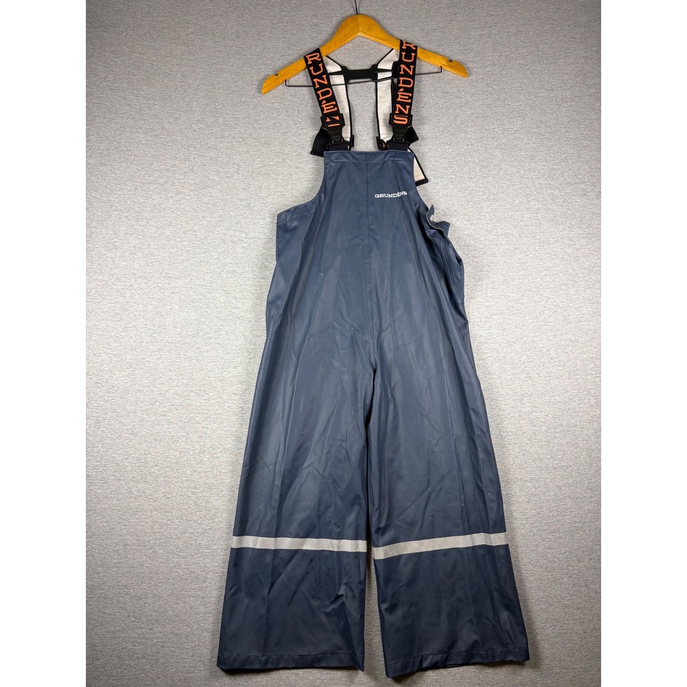 Grundens Waders Neptune 509 Bib Overalls Boys 8 Reflective Wide Leg